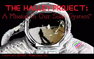 Halley Project, The - A Mission in Our Solar System screen shot title